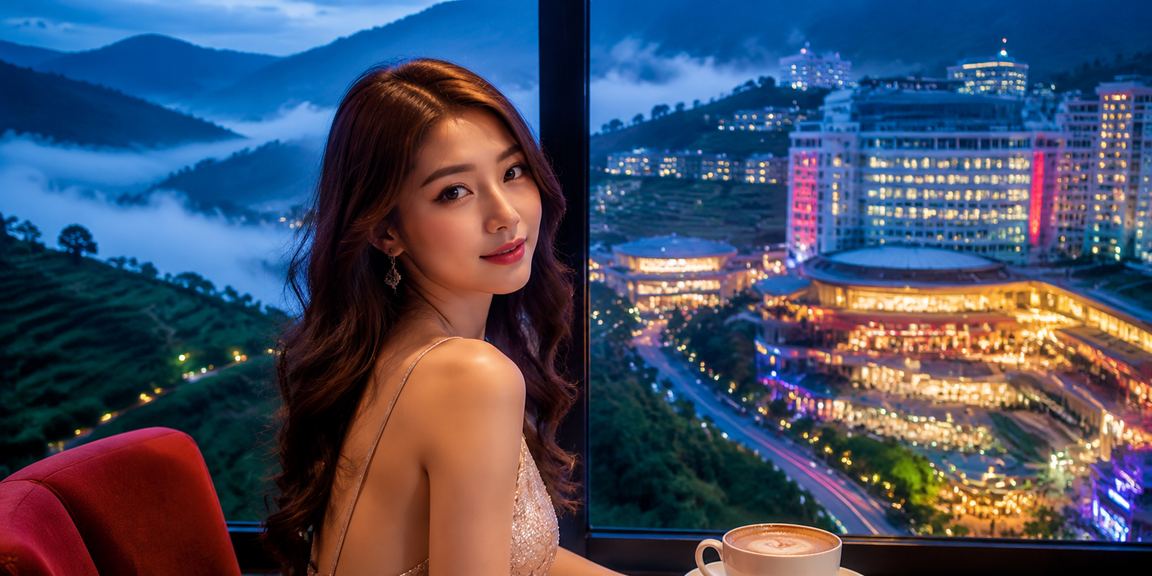 Suasana hiburan kasino dan permainan malam di Malaysia